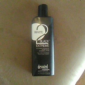 White 2 black tanning bed lotion